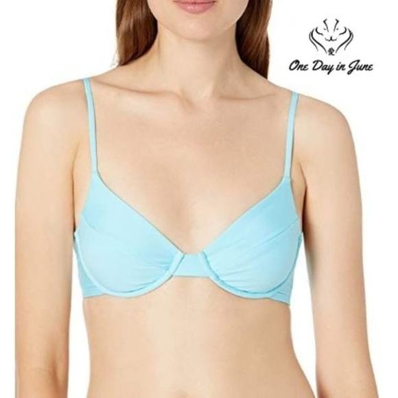 Vicious Young Babes Ocean Eyes Under Wire Bikini Top Size L - Picture 1 of 4